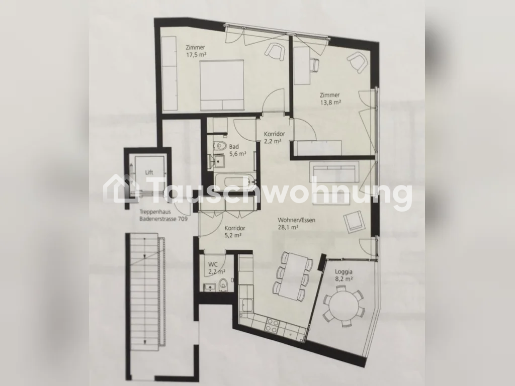 Appartamento di 3 ½ locali