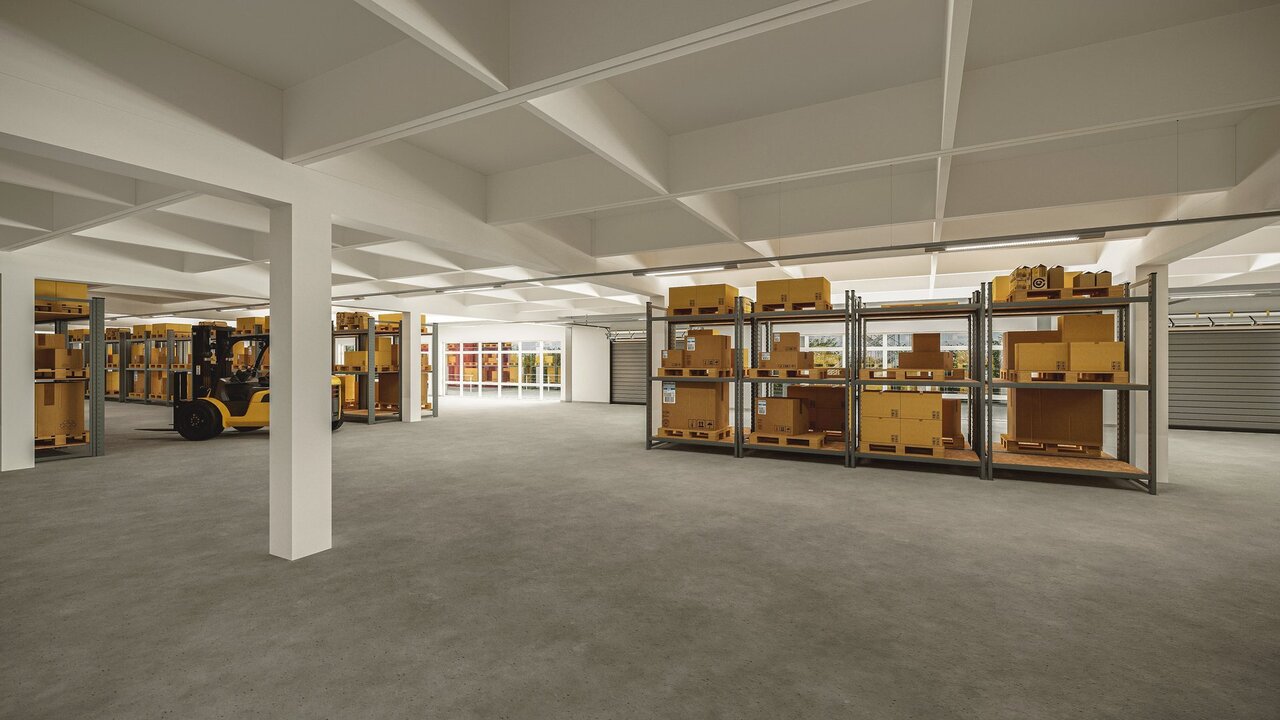 880m² deposito