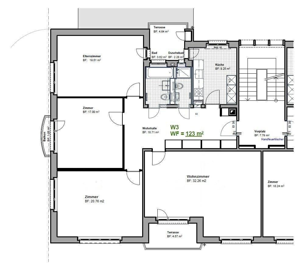 Appartamento di 4 locali, foto 6 di 6