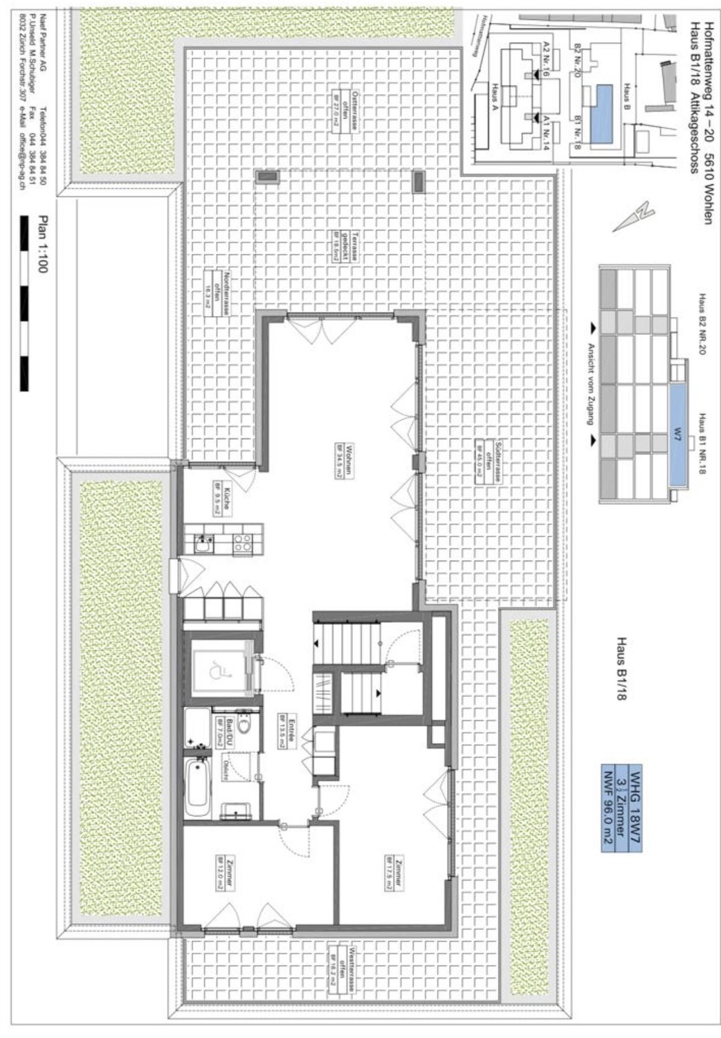 3 ½ rooms apartment