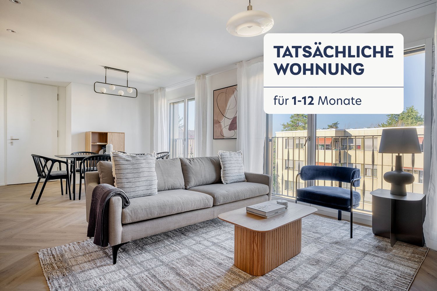 Appartamento arredato con 3 ½ locali