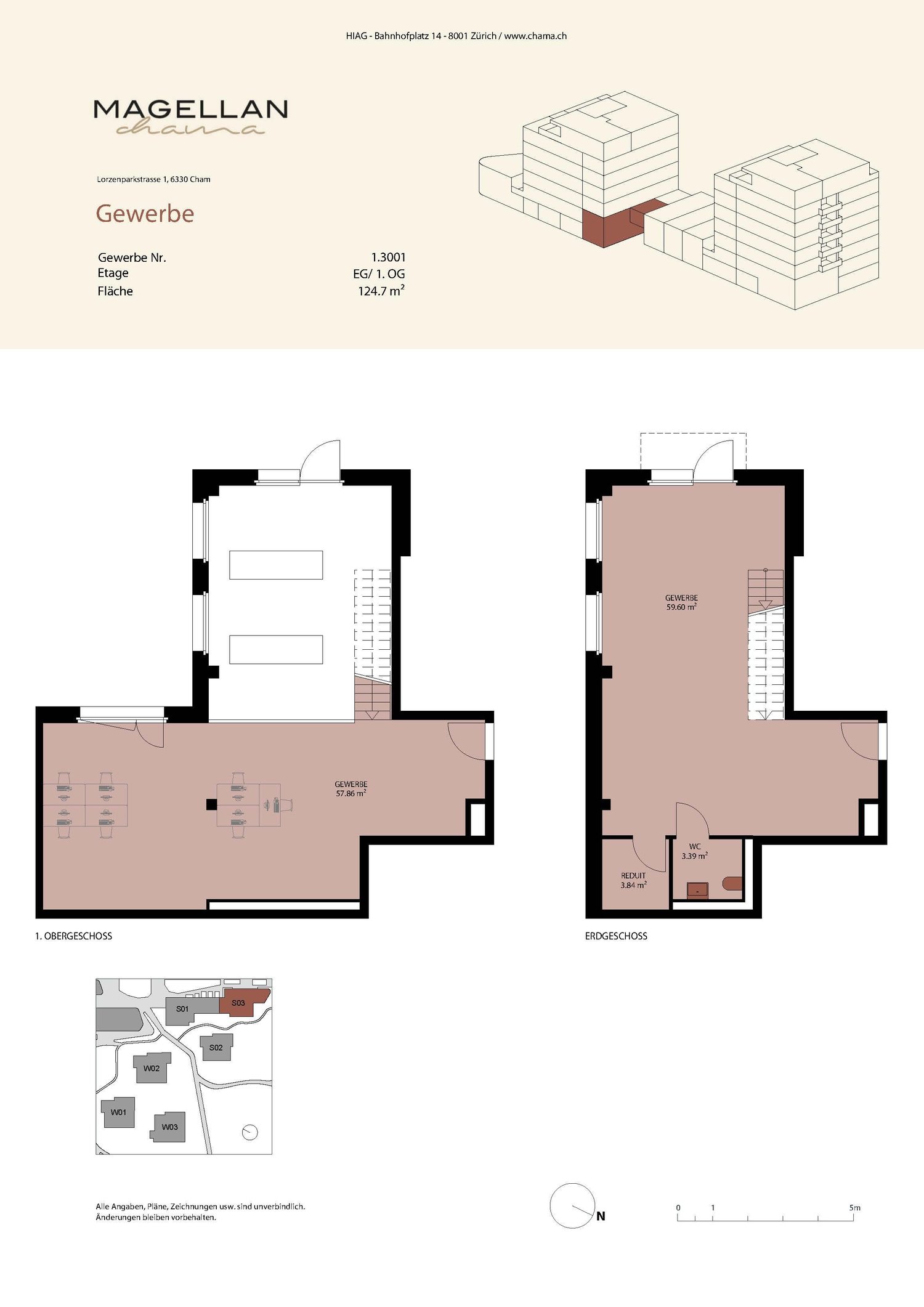 125m² office