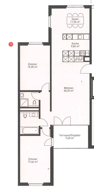 Appartamento di 3 ½ locali, foto 9 di 9