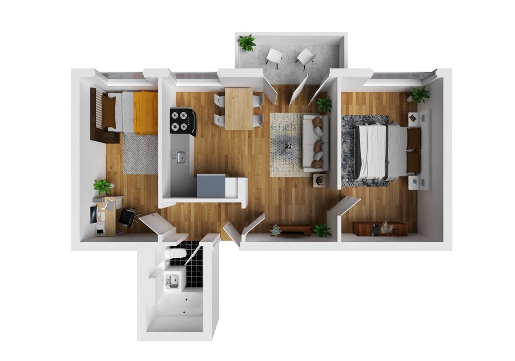 Appartamento di 3 locali, foto 7 di 7
