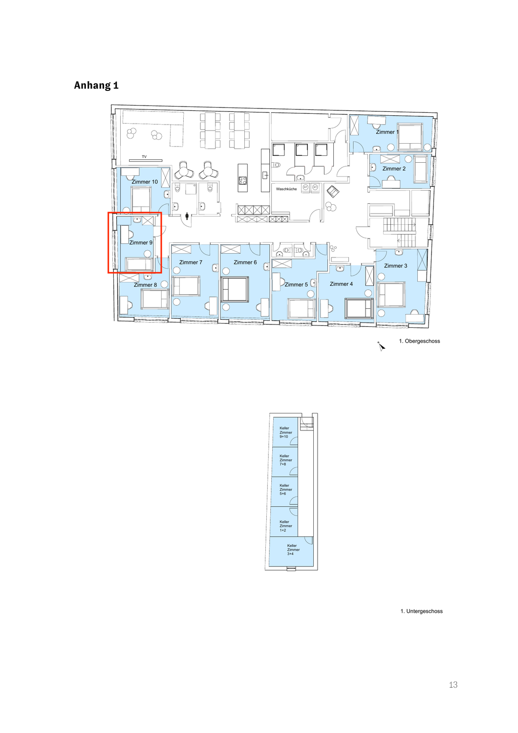 Stanza in un appartamento condiviso, foto 10 di 10