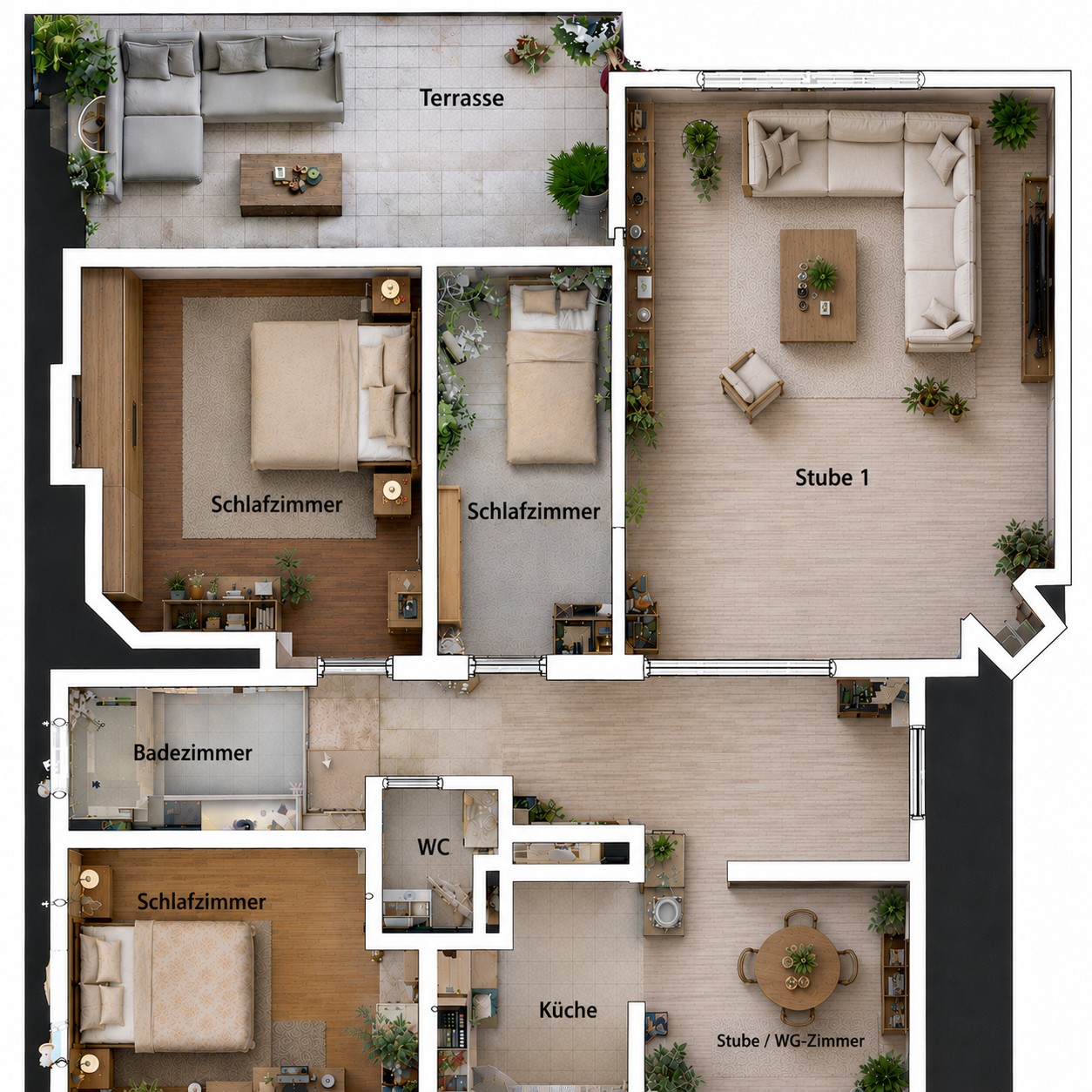 Appartamento di 5 locali, foto 1 di 10