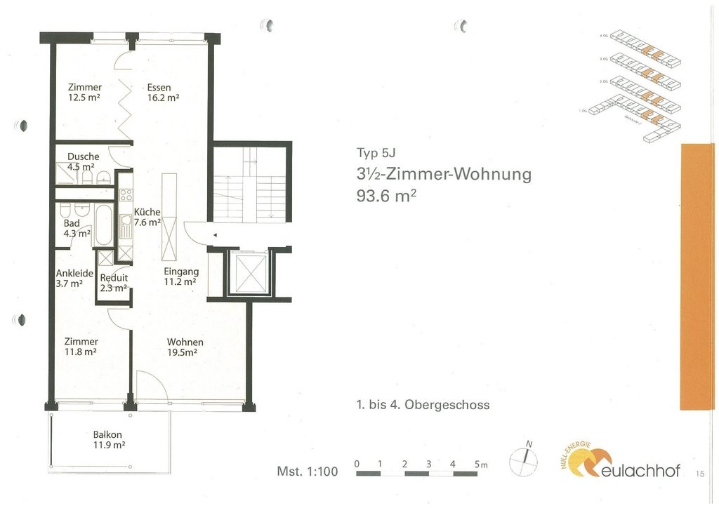 Appartamento di 3 ½ locali, foto 6 di 7