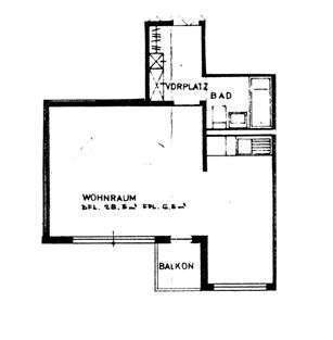 Appartamento di 1 ½ locali