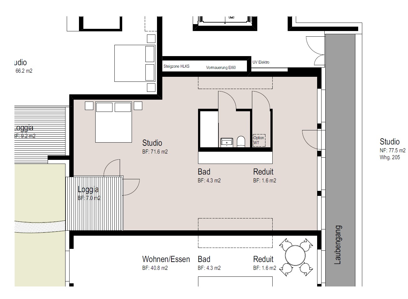 Appartamento di 1 ½ locali, foto 7 di 7