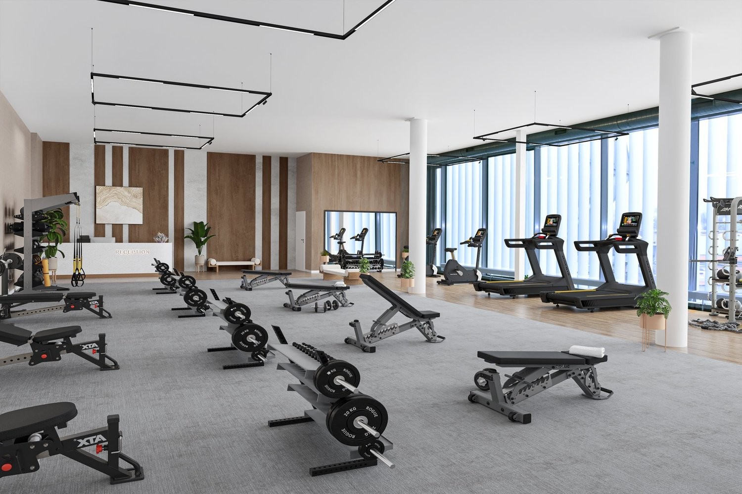ufficio di 370m²