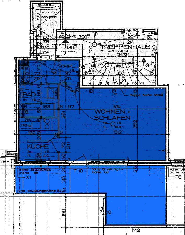 appartamento mansardato di 1 locale