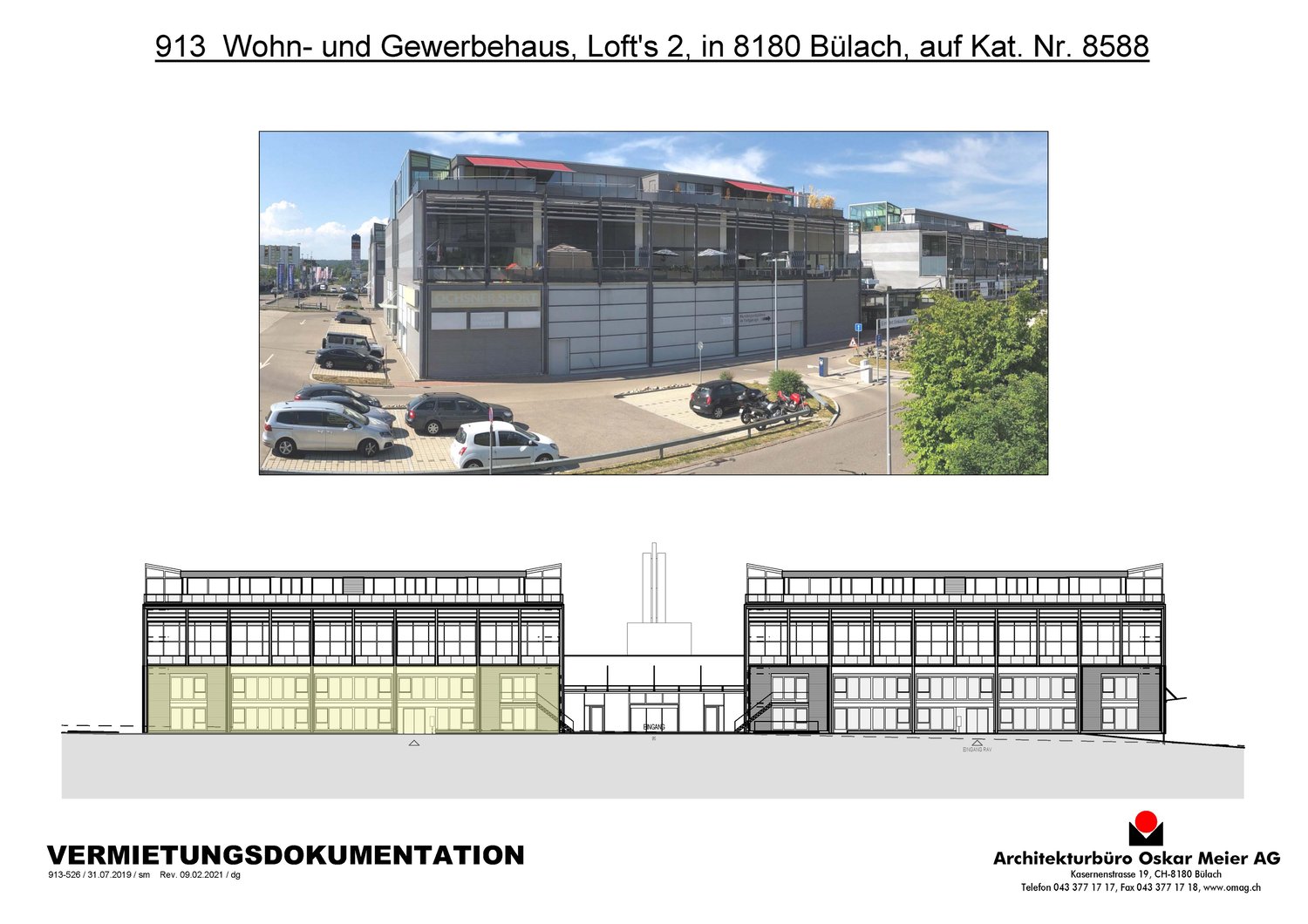 ufficio di 140m²