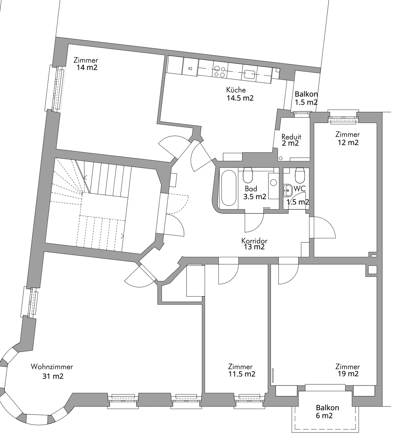 Room in a shared flat