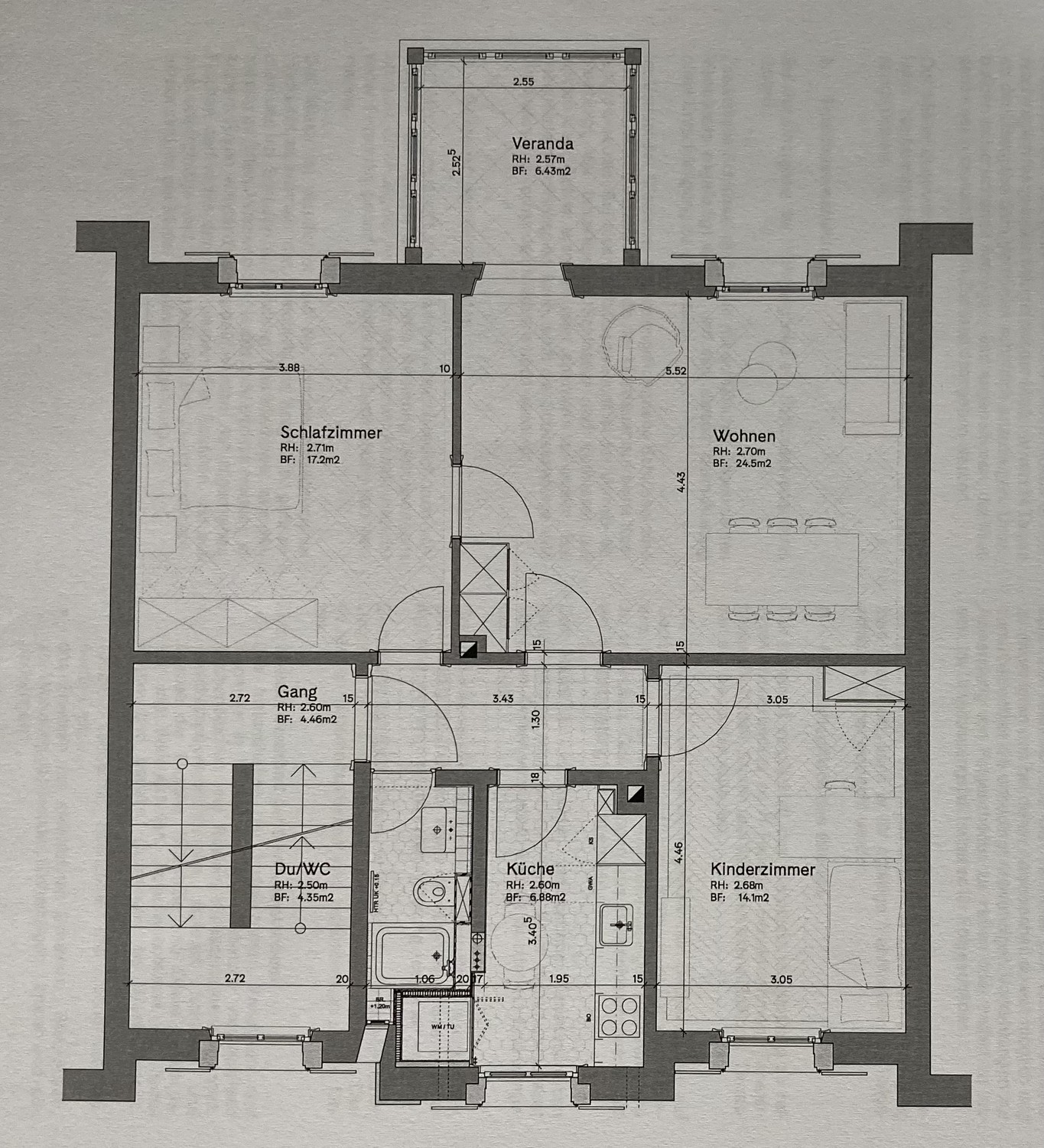 Appartamento di 3 ½ locali, foto 4 di 7
