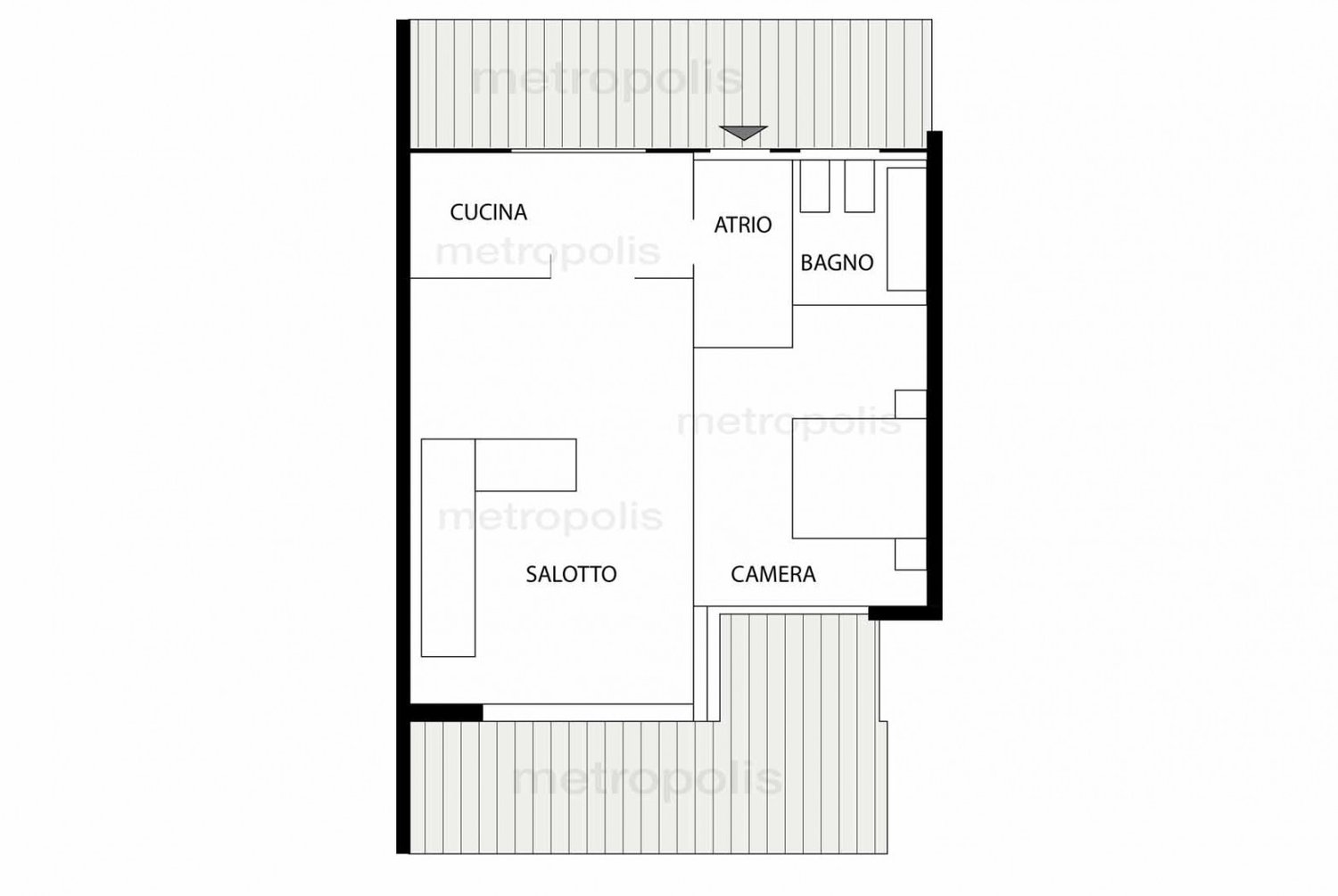2 ½ rooms apartment, foto 10 di 10