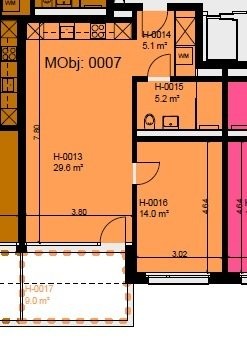 appartamento di 2 ½ locali