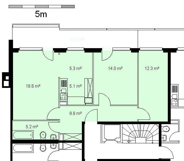 Appartamento di 3 ½ locali, foto 8 di 8
