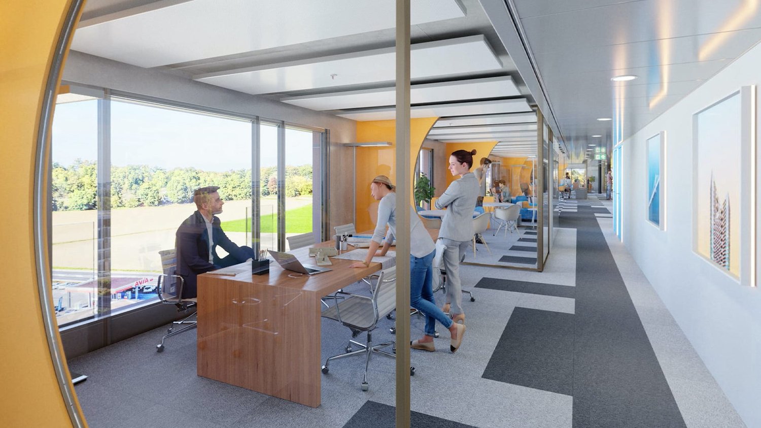 ufficio di 239m²