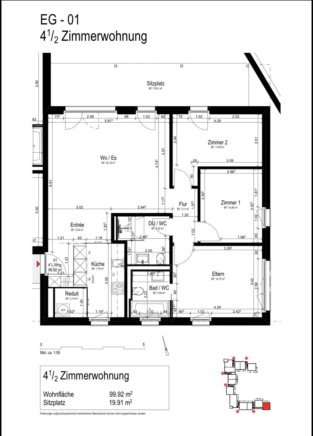 Appartamento di 4 ½ locali, foto 5 di 5