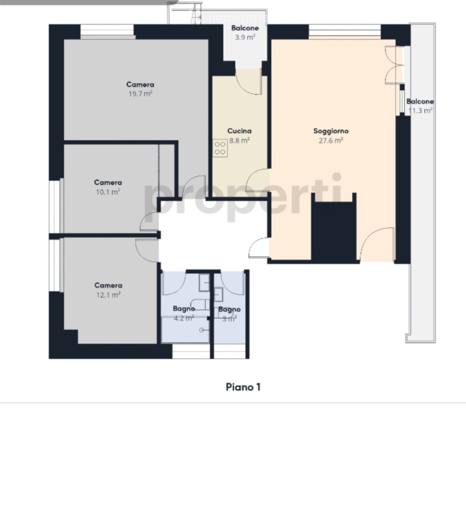 4 ½ rooms apartment