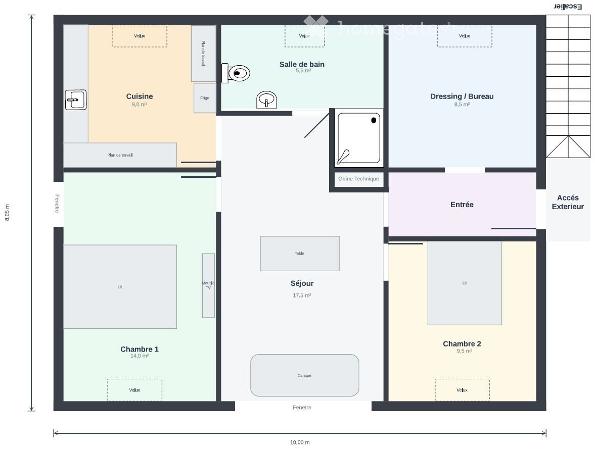 Appartamento di 2 ½ locali, foto 1 di 5