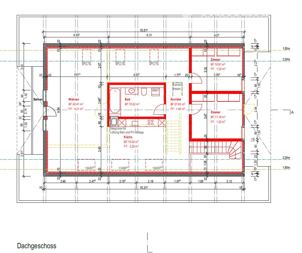 3 ½ rooms apartment