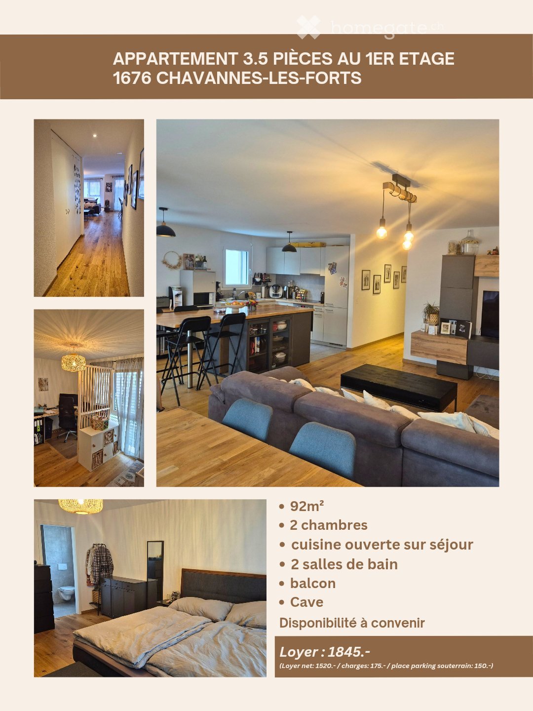 Appartamento di 2 ½ locali, foto 1 di 5