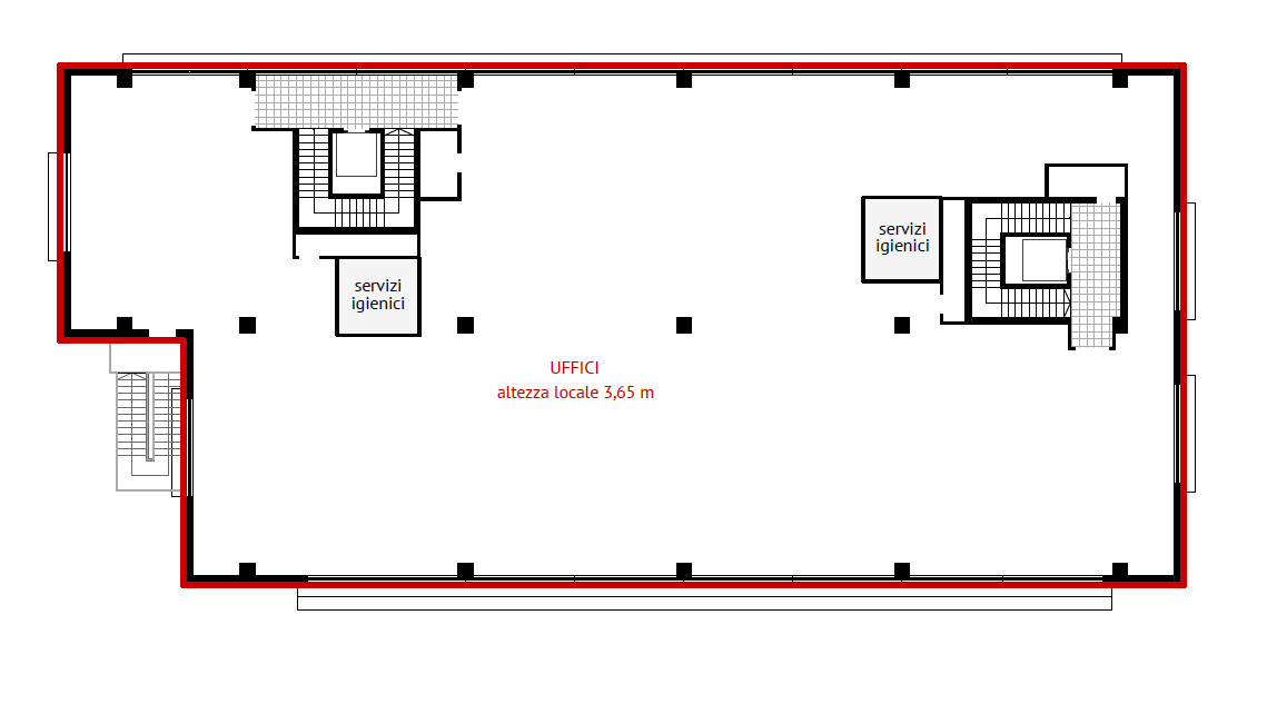 2600m² industrial object