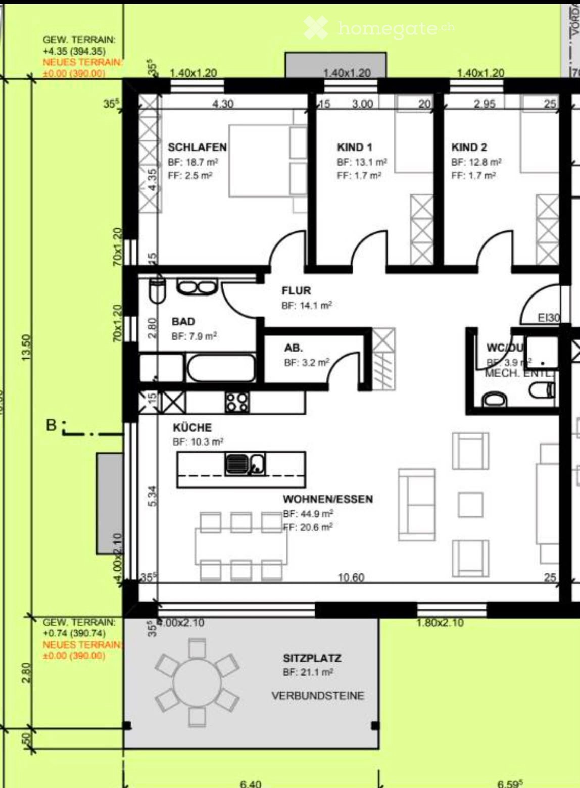 Appartamento di 2 ½ locali, foto 1 di 5