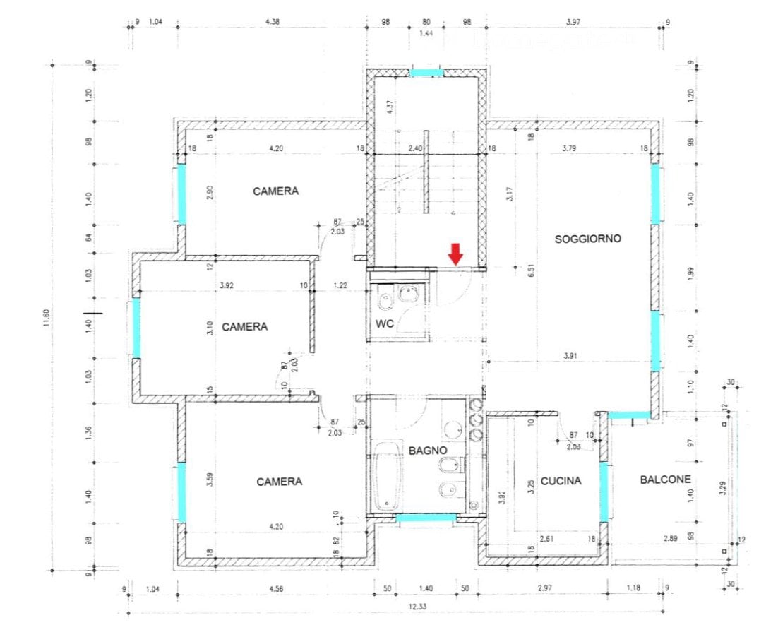 4 ½ rooms apartment, foto 5 di 5