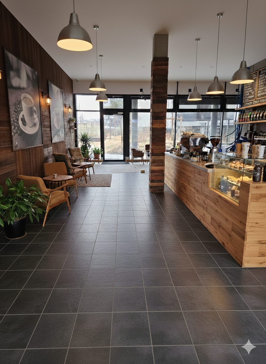135m² arcade