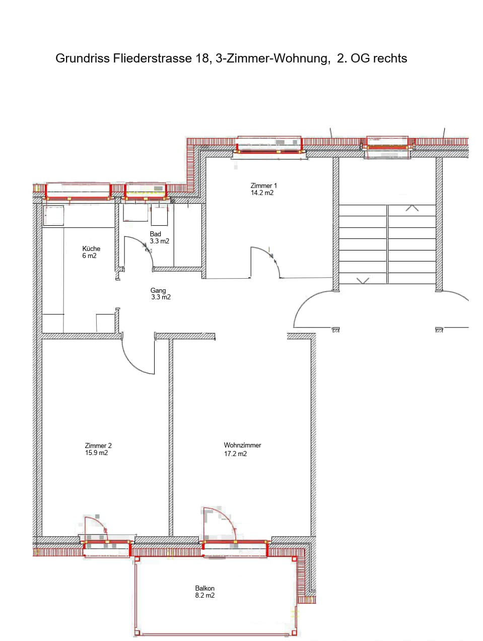 Appartamento di 3 locali, foto 9 di 9