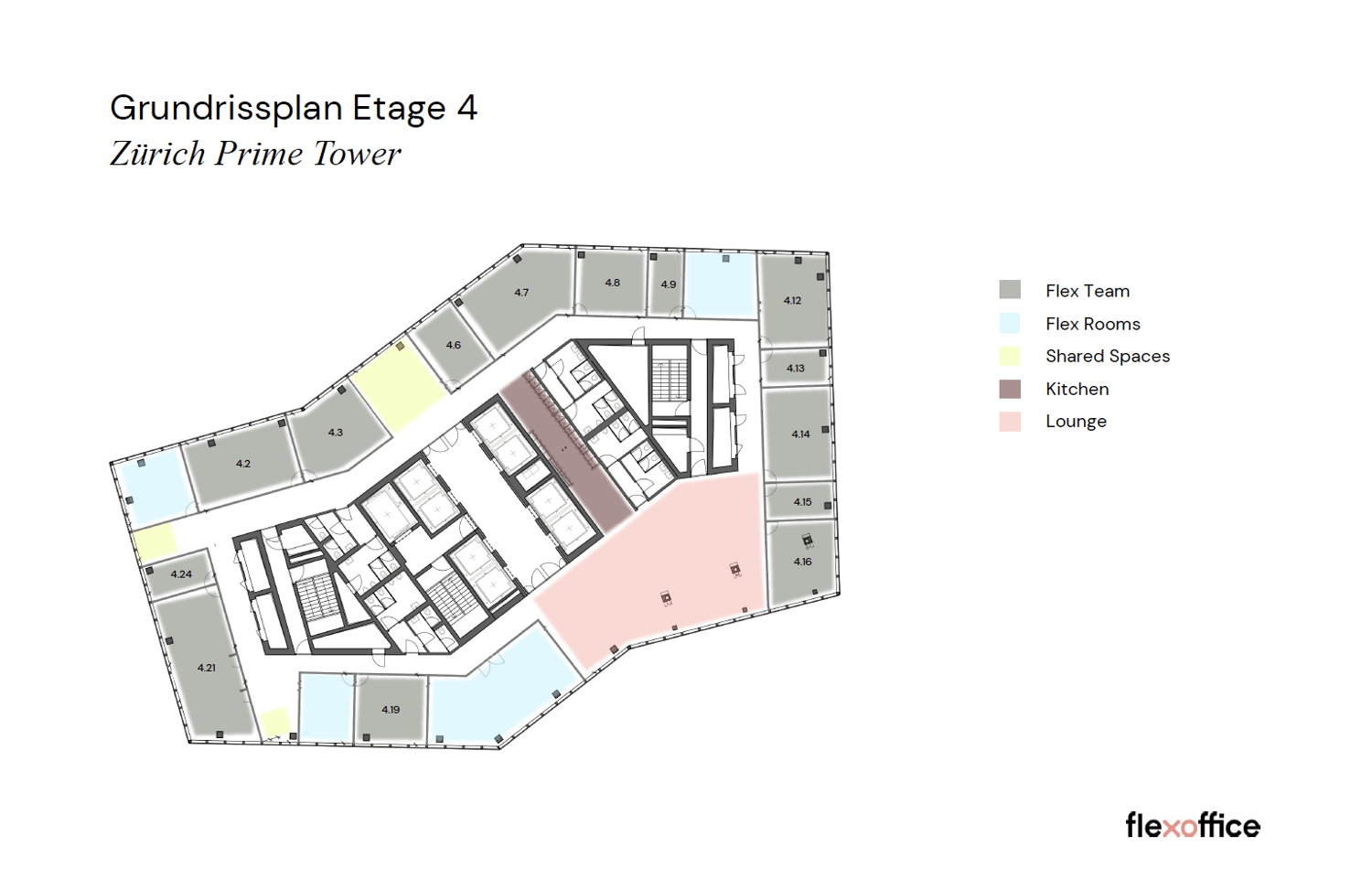 ufficio di 100m²