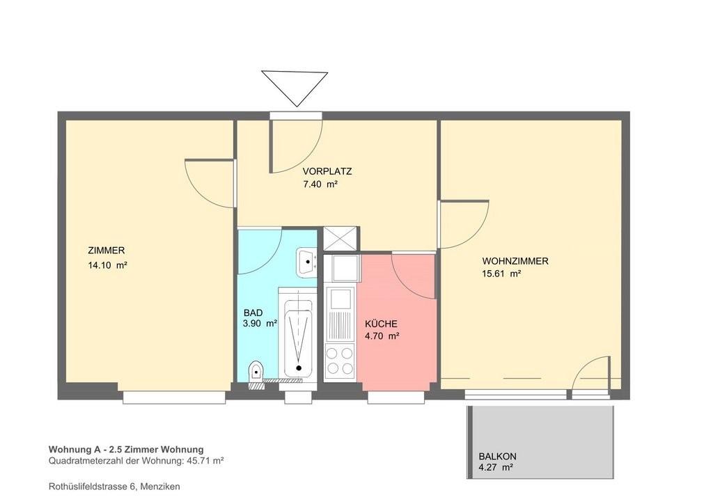 Appartamento di 3 ½ locali, foto 8 di 8