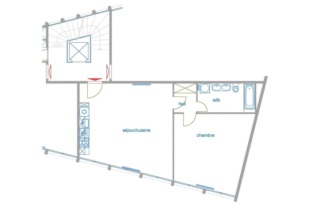 appartamento di 3 locali, foto 2 di 7