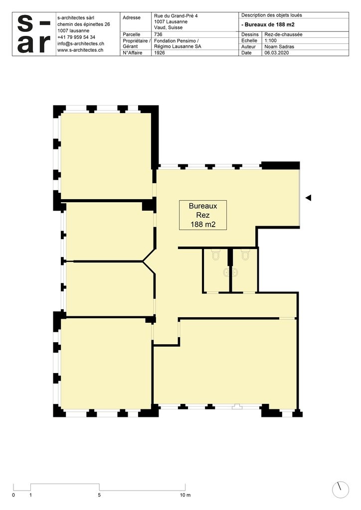 188m² ufficio