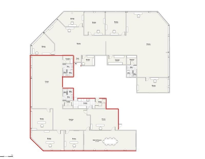311m² Büro