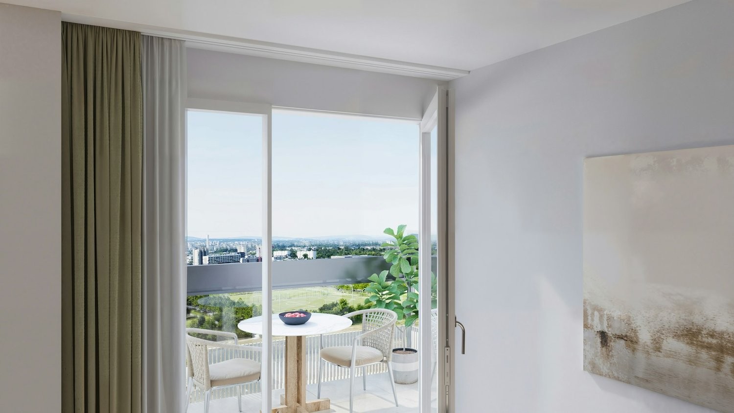 1 ½ rooms apartment
