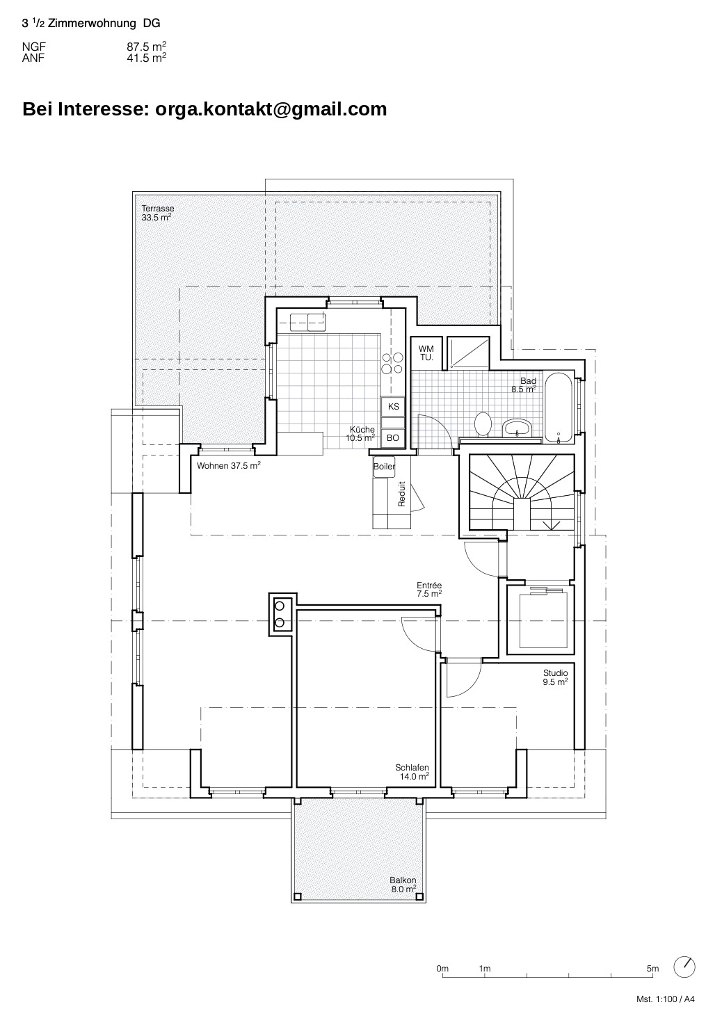 Appartamento di 2 ½ locali, foto 1 di 8