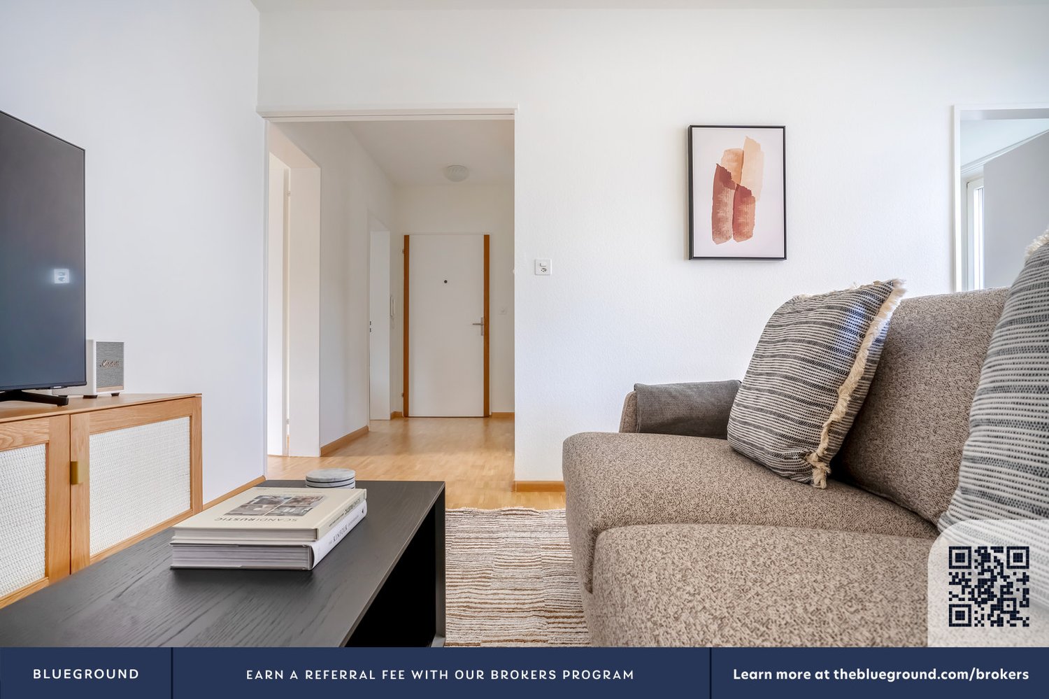 3 ½ rooms furnished flat