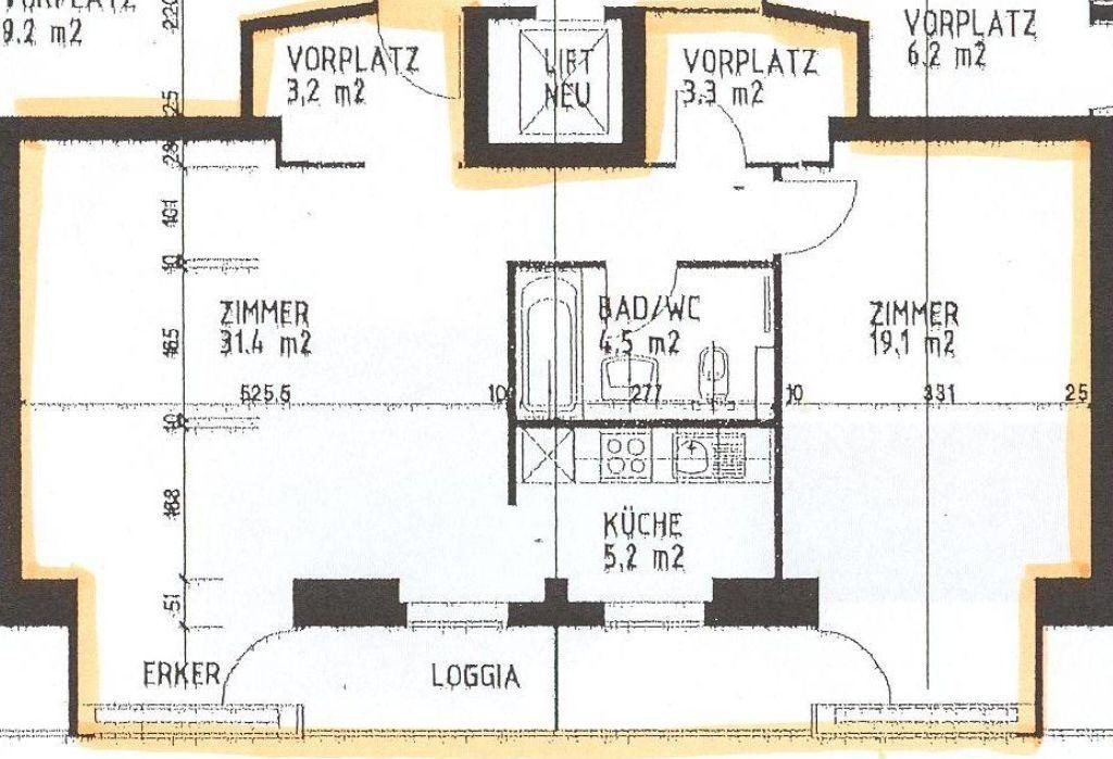 2 rooms apartment