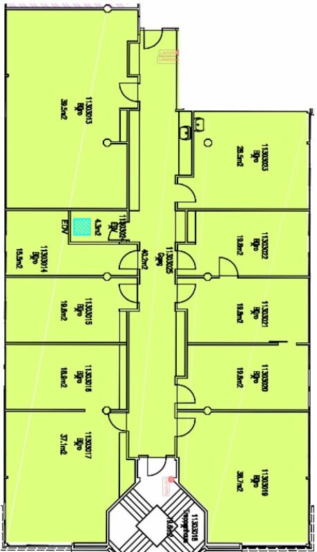 388m² commerciale