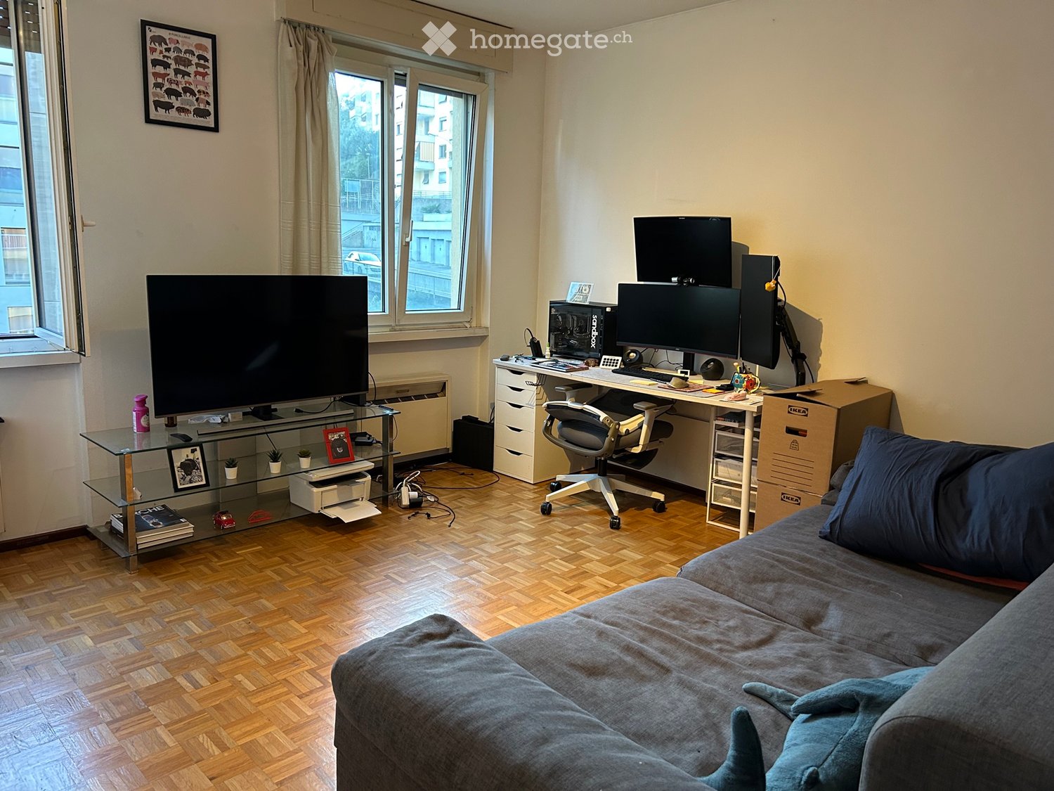 3 rooms apartment