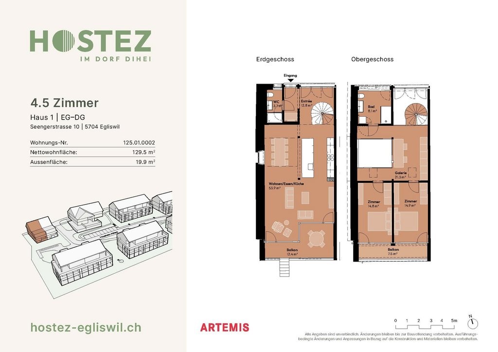 duplex 4 pièces